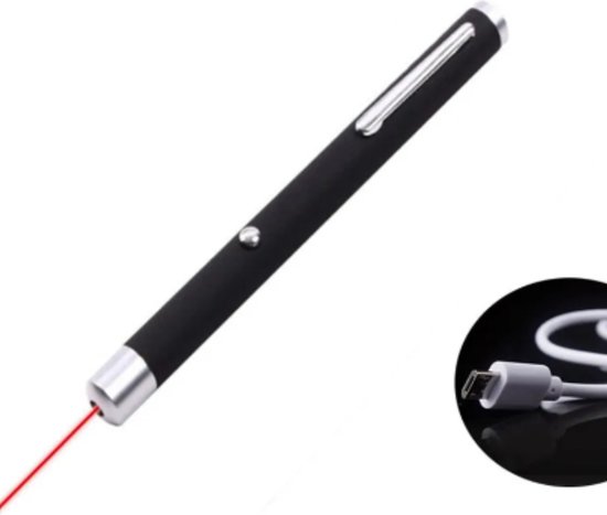 Foto: Yeez laserpen rood presenter laserlamp laser lazer pen pointer pen klasse 1 laserlampje lampje licht