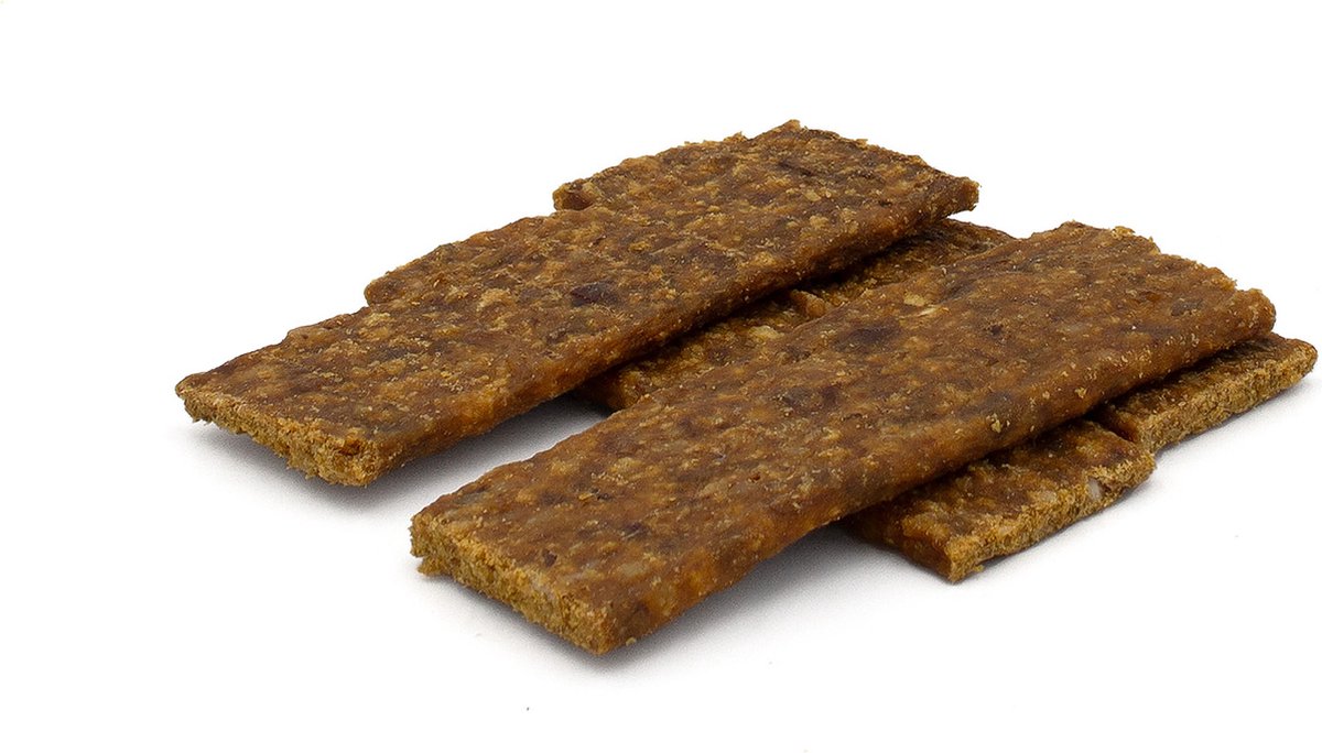 Wildzwijn Vleesstrips Hondensnacks - 40 stuks - Gecertificeerd - 1kg - Gedroogd - Geen Toevoegingen