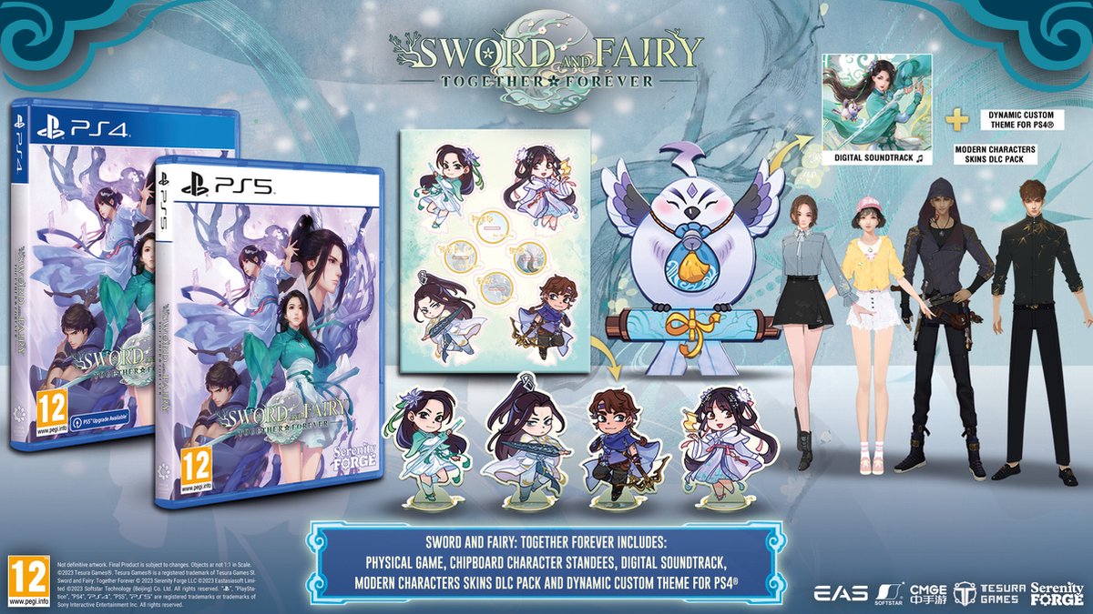 Sword and Fairy: Together Forever - PS4 / PS5