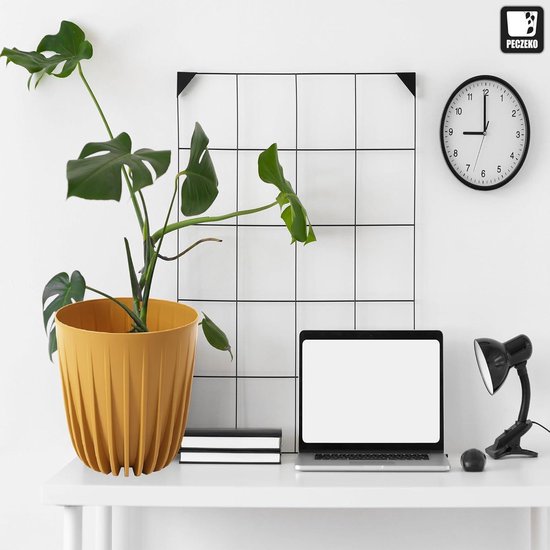 TULMERO Bloempot mat, plantenpot van overpot, kunststof