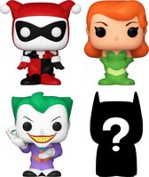 Funko Batman - Bitty POP! 4-Pack Harley Quinn 2,5 cm Verzamelfiguur - Multicolours