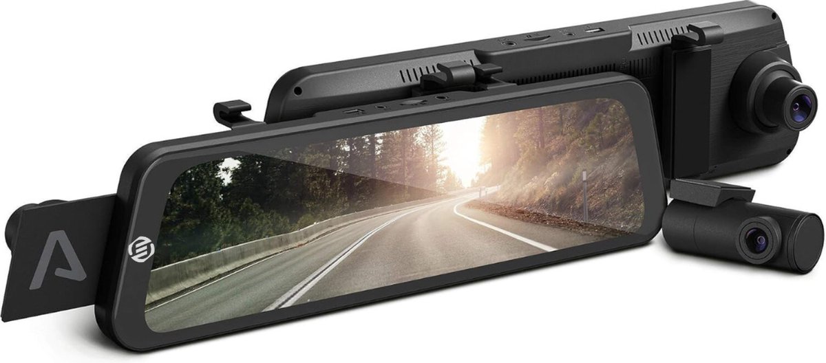 Equivera Dual Dashcam - Dashcam Voor En Achter - Auto Camera Dashcam - Dashcam Auto - Dual Dashcam Voor Auto