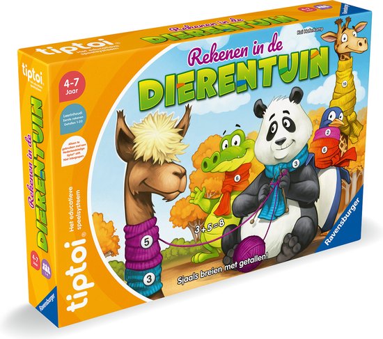 tiptoi® spel Rekenen in de dierentuin