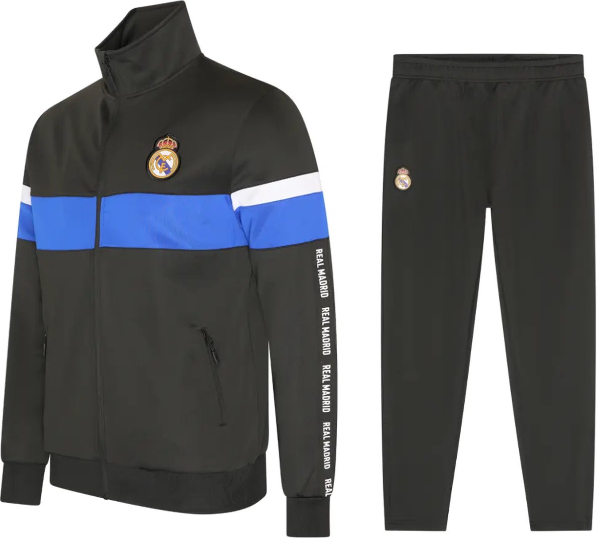 Real Madrid Trainingspak Heren - Maat S t/m XXL - Voetbal Trainingspakken - Voetbalkleding - 100% Polyester