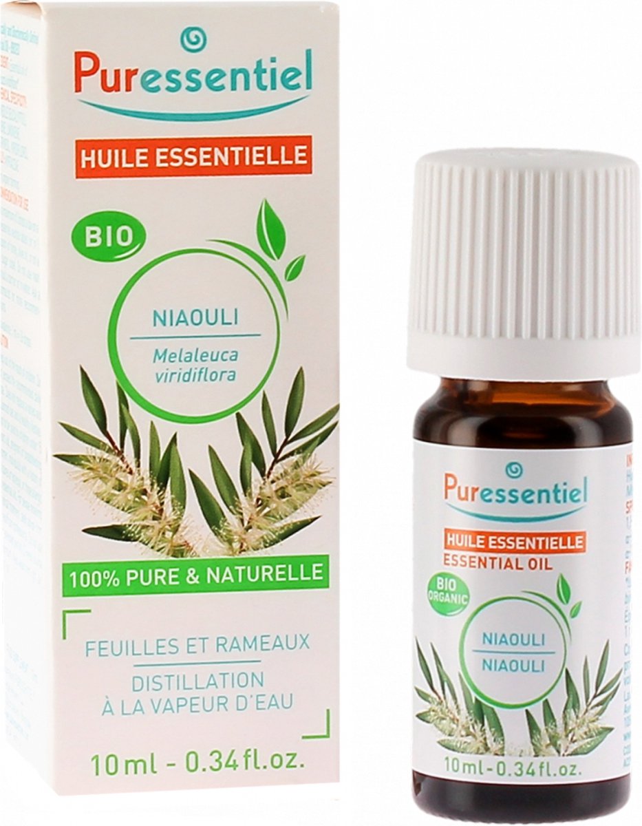 Goedkoopste Puressentiel Essentiële Olie Niaouli (Melaleuca Viridiflora) Bio 10 ml
