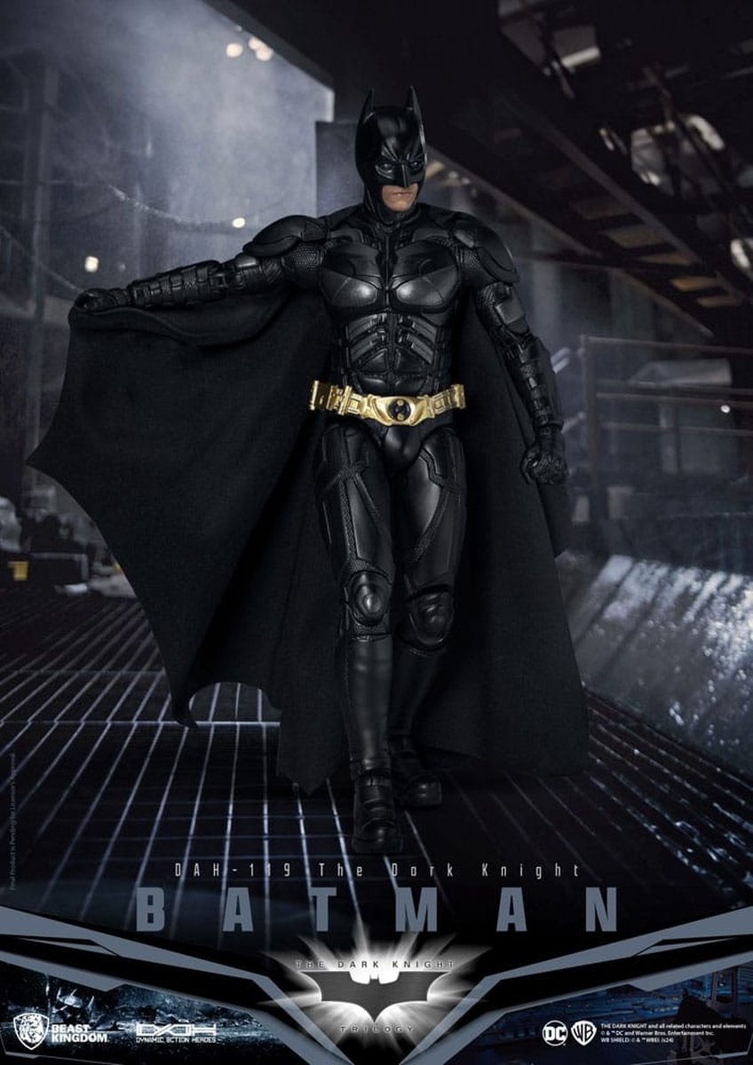 Beast Kingdom Toys DC Comics Dynamic 8ction Heroes Action Figure 1/9 Batman (The Dark Knight) 21 cm Action Figuur