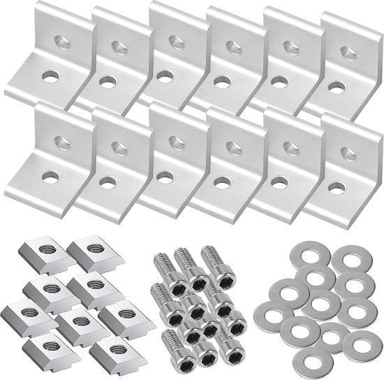 BREUER Hoekverbinding achterwand voor binnenhoeken Decodesign zwart 210