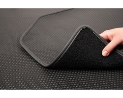 Rubber Automatten Duogrip - Geschikt voor Volkswagen Caddy - 2020-heden - 2-delig - Uitvoering: 2-zits