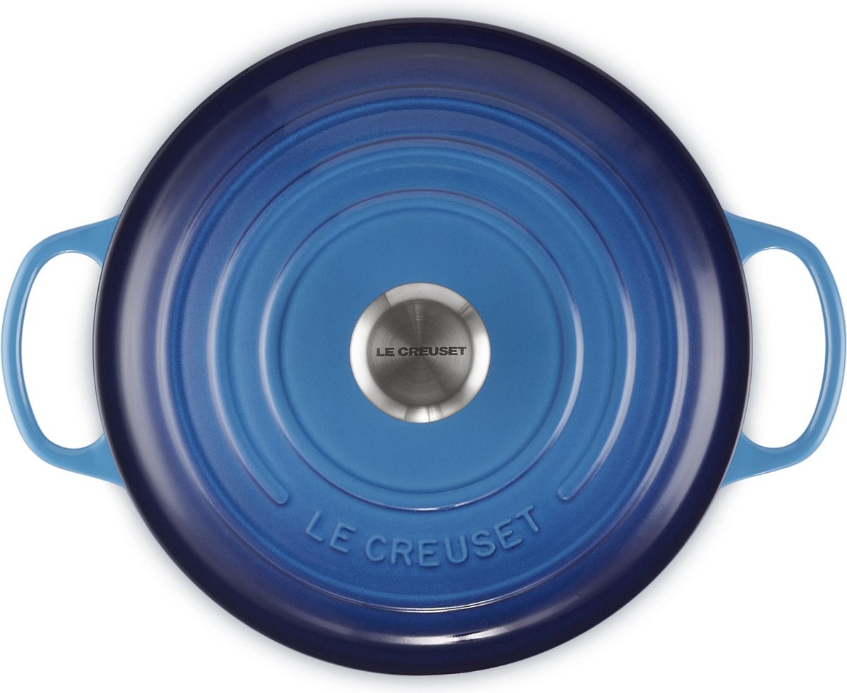 Le Creuset Signature ronde braadpan 26 cm azure