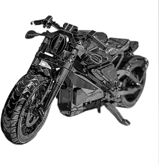 Motor 3D Metalen Miniatuur Bouwpakket - Schaalmodel Puzzel - Race - Sportmotor