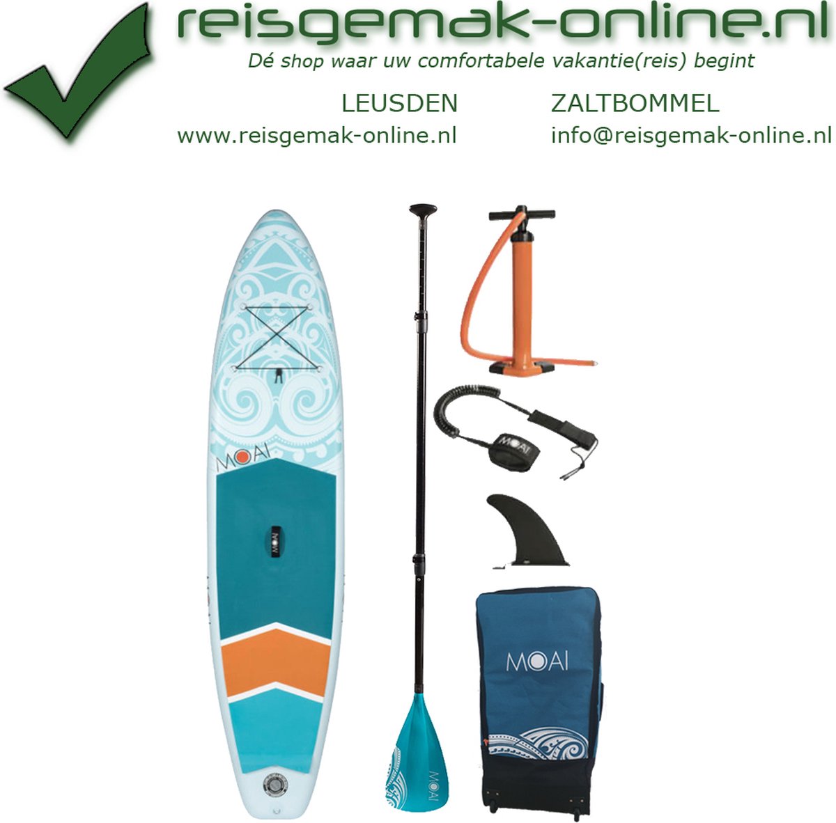 MOAI SUP Board 11' inclusief GRATIS Beachtowel