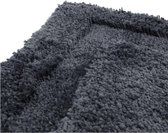 *** Badmat 50x80cm Badkamer - Luxe Antraciet Mat voor Douche en WC - Warme voeten - van Heble® ***