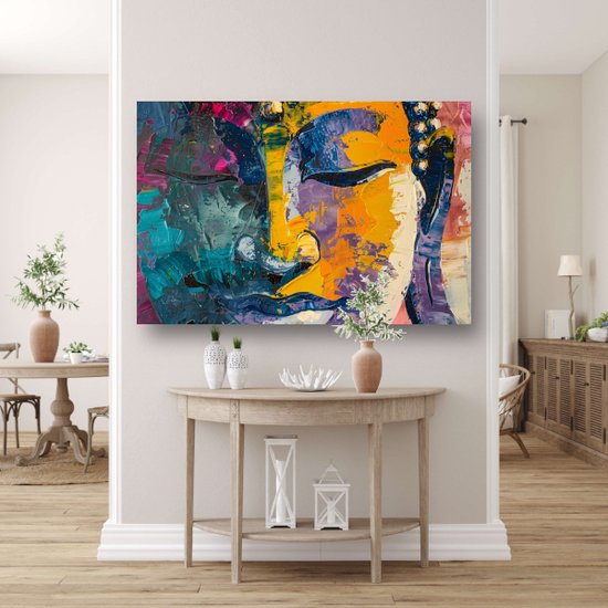 Peintures d'art abstrait - Peinture sur verre d'art moderne - Peinture sur verre Salon - Peintures modernes - Peinture plexiglas - Décoration murale chambre verre acrylique 75x50 cm