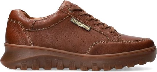 Foto: Mephisto flynn heren sneaker bruin maat 42 5 eu 8 5 uk 