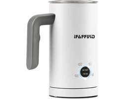 Milk Frother 500 Watt 300 ml 4 Functions White - Powerful Frother