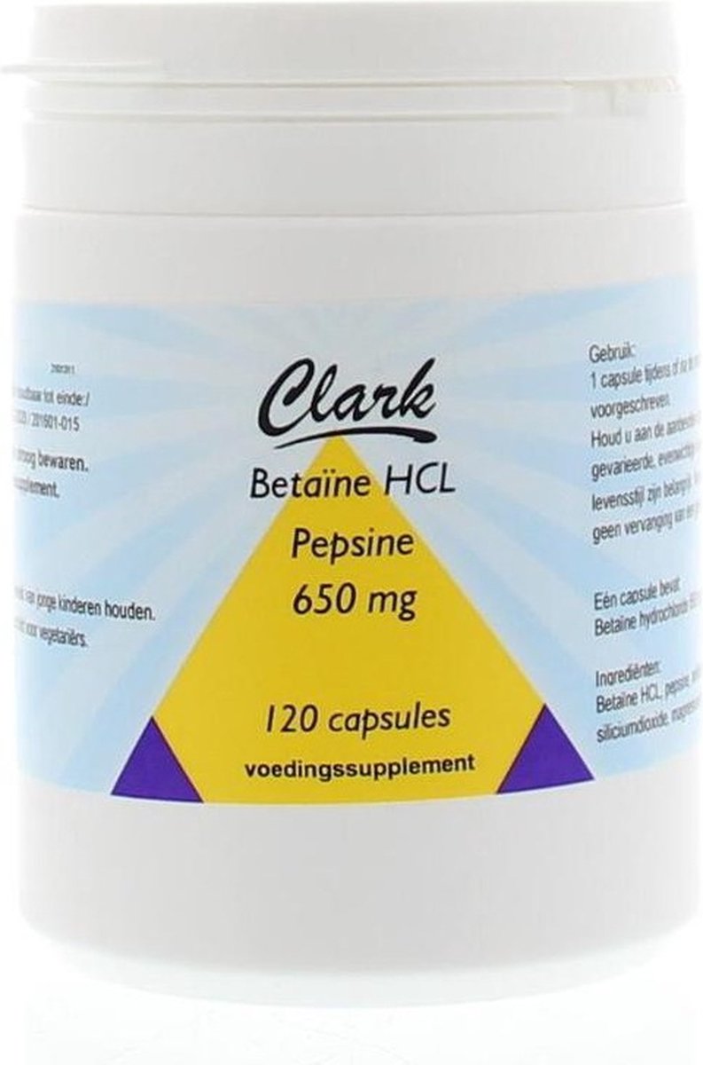 Holisan Betaine Hcl 650 Clark