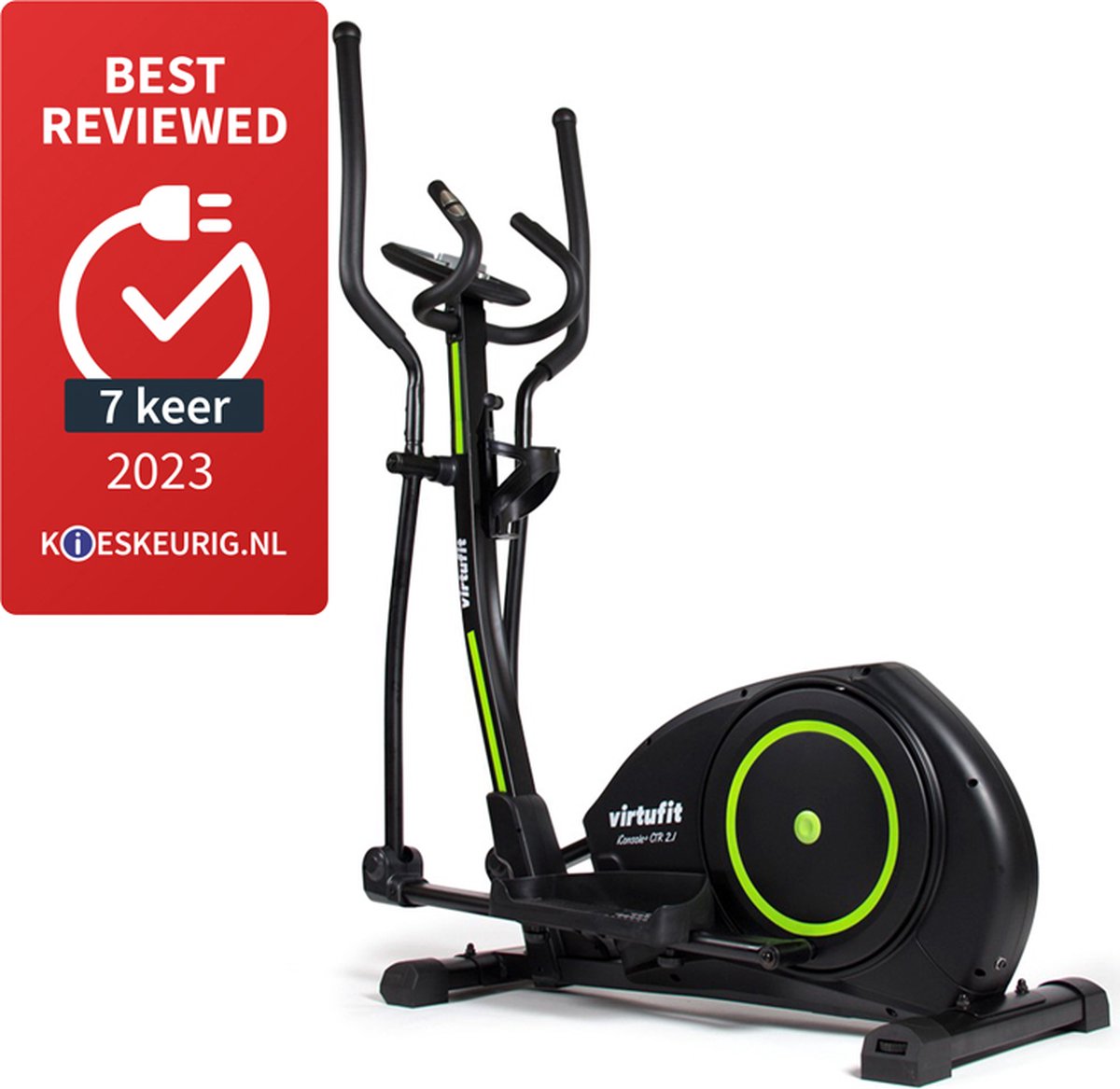 Afbeelding 2 van Virtufit iConsole CTR 2.1 Crosstrainer Fitness - Hartslagfunctie - Crosstrainers - Bluetooth - Crosstrainer Fitness - 24 programma's