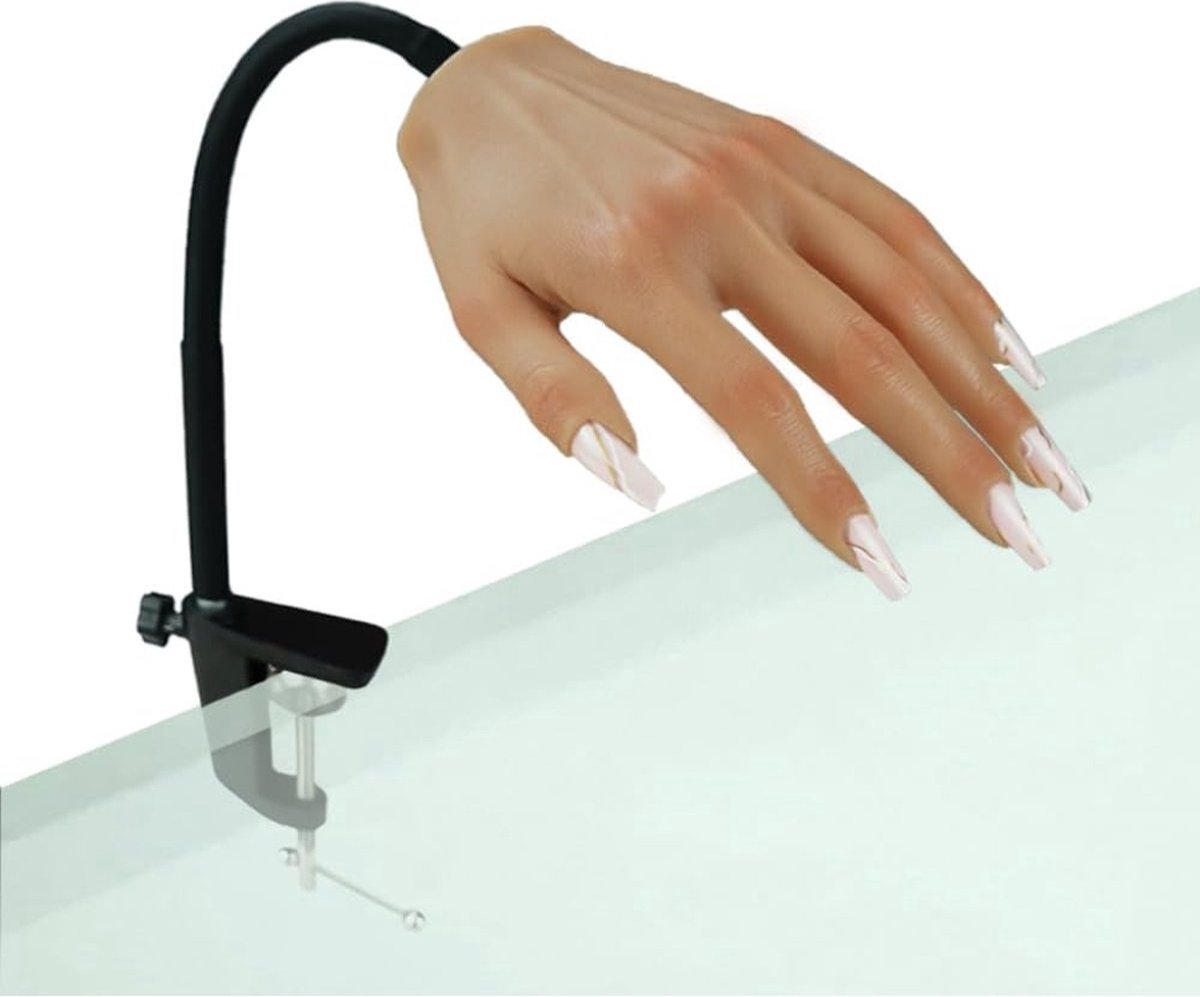 Goedkoopste Standaardhouder voor Vingerhanden - Nagelmanicure Set - Verstelbaar - Duurzaam Materiaal - Gemakkelijk te Reinigen
