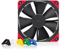 Hoogwaardige Stille Ventilator 4-Pins 120mm Zwart - NF-F12 PWM chromax.black.swap