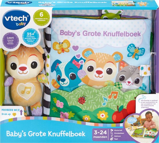 Baby's Grote Knuffelboek van Vtech — afbeelding 2
