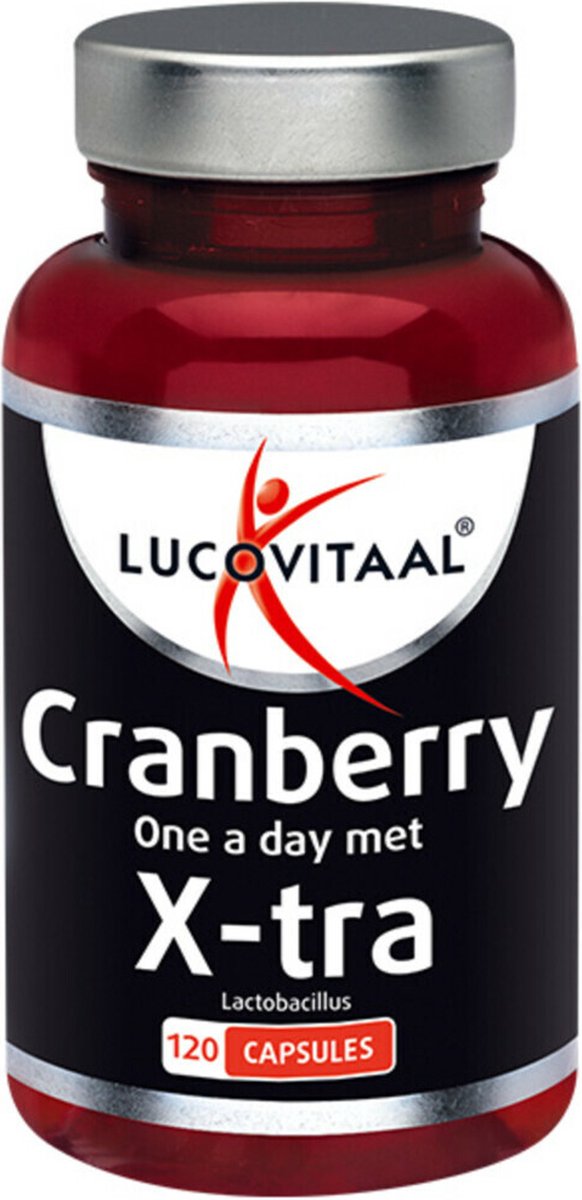 Goedkoopste 2x Lucovitaal Cranberry X-tra One a Day 120 capsules