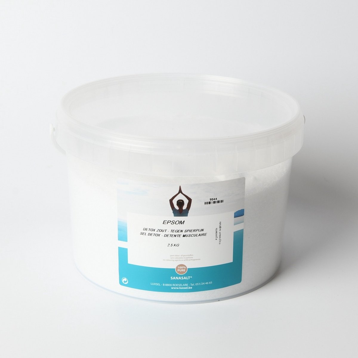 Goedkoopste Epsom Zout 2.5KG - Sanasalt - Wellness - Badzout