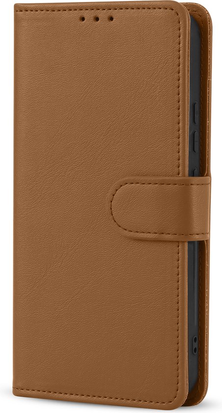 Casemania Étui pour Samsung Galaxy S24 - Marron - 2 en 1 Magnétique Détachable Book Case