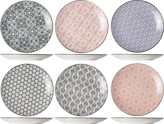 Cosy&Trendy Delirio Dinerbord - Ø 23.5 cm - Set-6