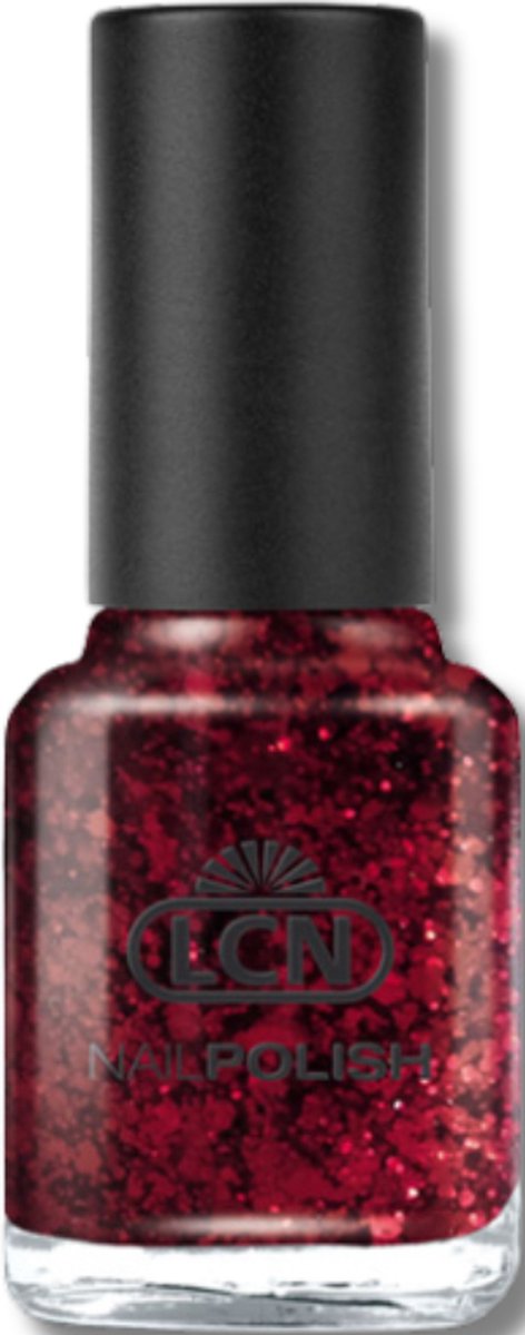 Goedkoopste LCN - Nagellak - Rood Glitter - Flash Light - 43179-532 - 8ml - Vegan