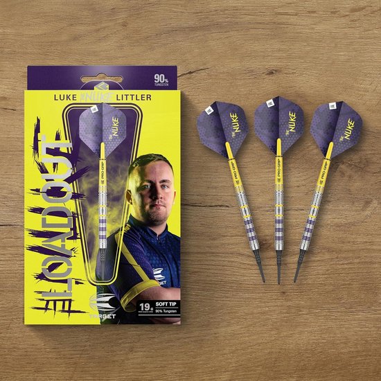 Loadout 90% Tungsten Soft Tip Darts Set - 19G Player Edition - Pixel Tip Darts van IgnatGames — afbeelding 3