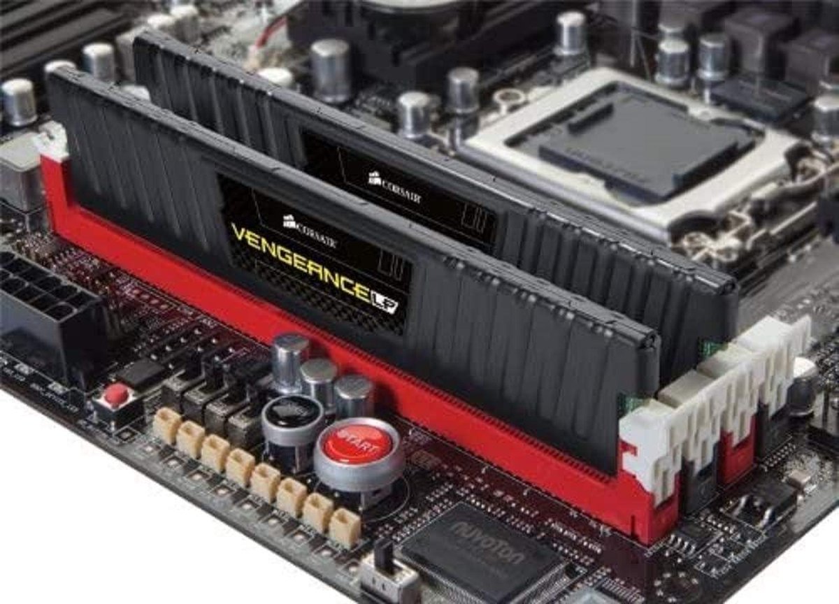 8GB(2x4GB) Vengeance zwart DDR3 1600 MHz (PC3 12800) Desktop werkgeheugen - Snelle prestaties