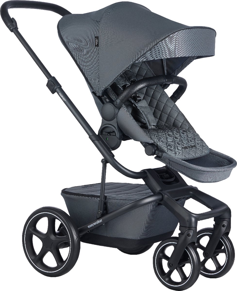 Easywalker Wandelwagen Harvey5 Premium Mineral Grey - Easywalker - €851,99