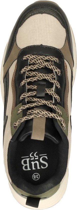 SUB55 Sneakers Laag Sneakers Laag - Groen - Maat 38