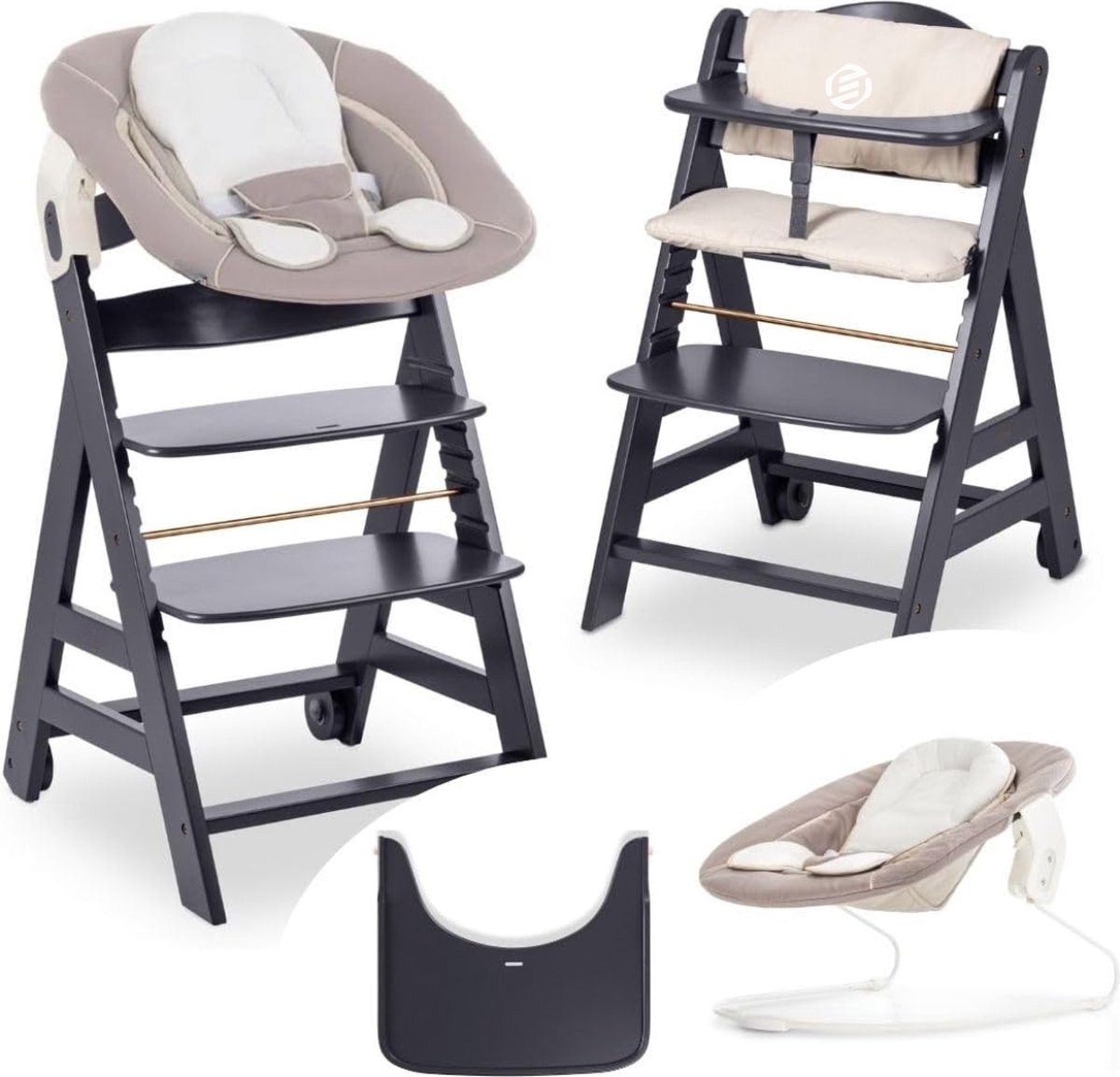 Equivera Babystoel Voor Aan Tafel - Kinderstoel - Babystoel - Baby Eetstoel - Baby Stoeltje Zitten Voor Thuis - Kinderzetel