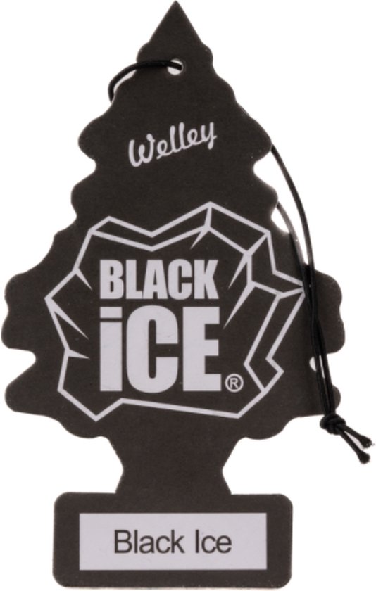 Auto Geurverfrisser - Luchtverfrisser - Auto Verfrisser - Geurboom - 10 stuks Black Ice