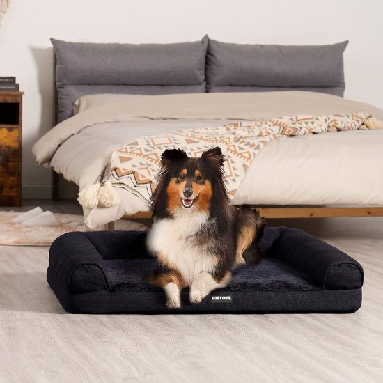 Lumaland Orthopedisch hondenbed voor binnen en buiten, ergonomische