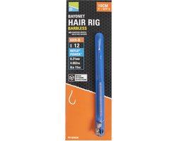 Preston - Onderlijn KKH-B Bayonet Hair Rigs Barbless - 10cm - Preston