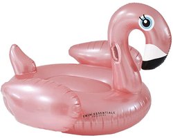 Swim Essentials Opblaas Flamingo XXL - Opblaasbaar Zwembadspeelgoed - Rosé Goud - 160 x 130 x 67 cm