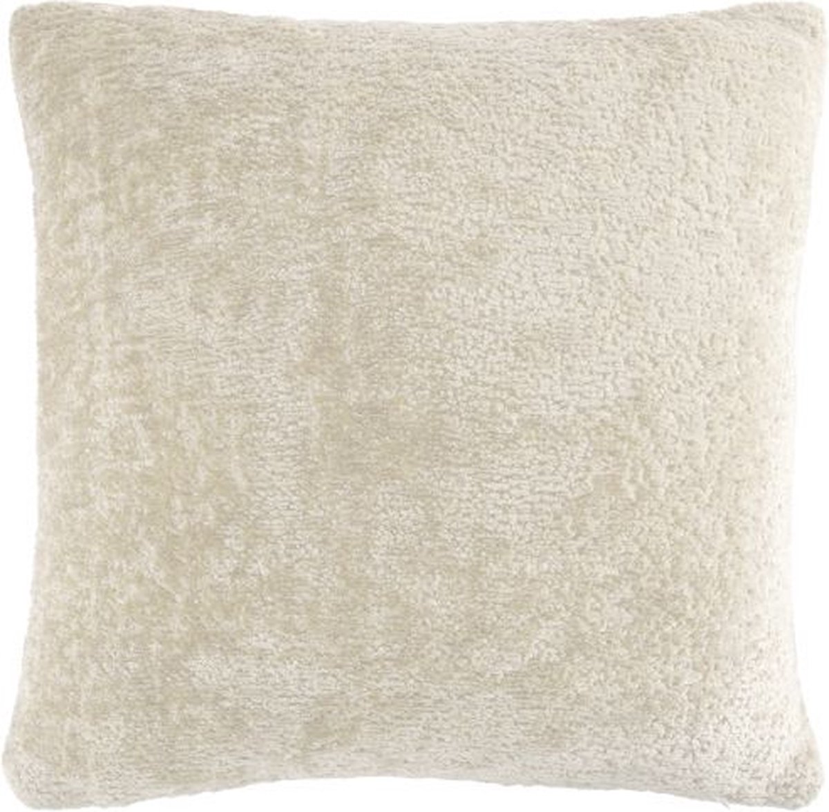 Tiseco - Kussen (gevuld) JULIE - Afneembare hoes - 45x45 cm, ivoor