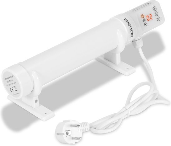 Kasverwarming Broeikasverwarmer Elektrische staafverwarming Wit voor kassen Flexibele installatie 60W