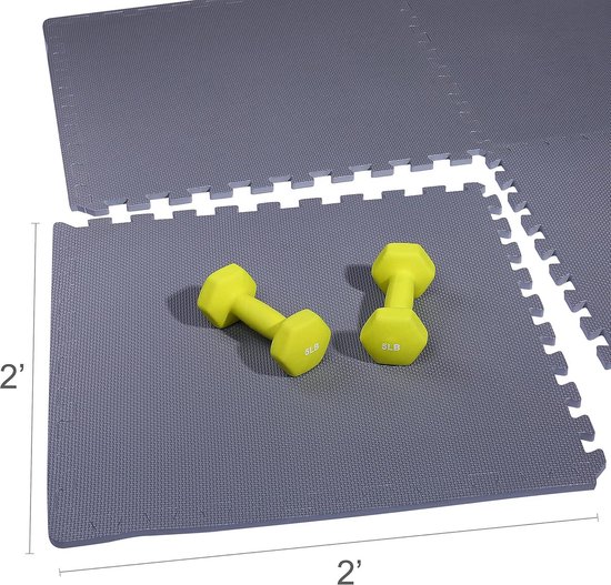 Puzzel Oefenmat van EVA-schuim met Grote Stukken - BalanceFrom — afbeelding 2
