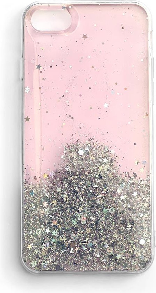 Wozinsky Star Glitter Hoesje Met Glitter Voor Samsung Galaxy A72 4G Glanzend