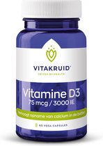 Vitakruid / Vitamine D3 - 75 mcg / 3000 IE - 60 vcaps
