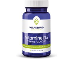 Vitakruid / Vitamine D3 - 75 mcg / 3000 IE - 60 vcaps