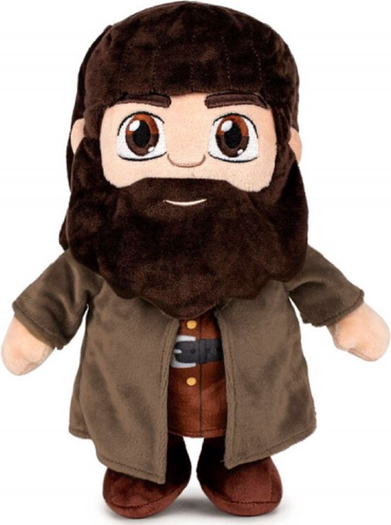 Hagrid – Harry Potter Pluche Knuffel 20 cm {Speelgoed Magische Knuffelpop Knuffeldier voor Kinderen Jongens Meisjes | Ron Weasley, Hermione Granger, Voldemort, Hagrid, Snape, Dumbledore, Dobby}