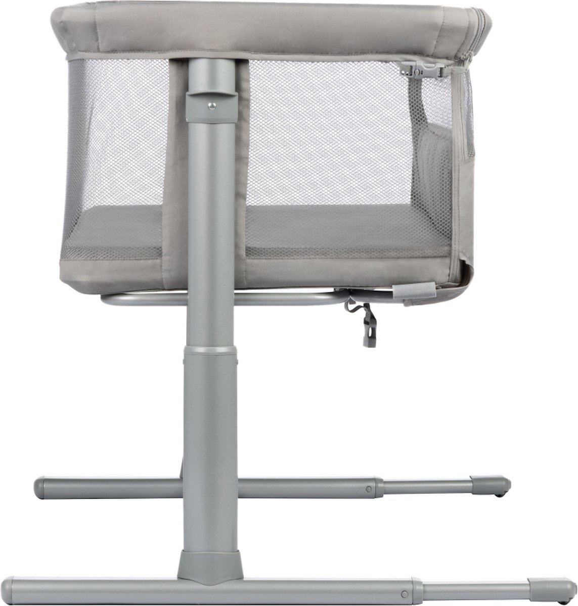 BEBECONFORT Zina Berceau Pliable Bebe & Cododo, 0-6 m (0-9 kg), 5 Positions, Matelas Inclinable, Mineral Graphite - Puériculture & Eveil bébé