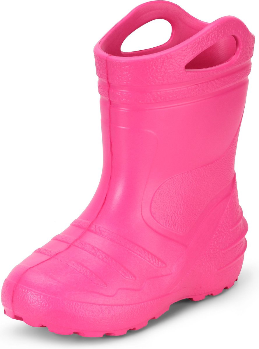 Ladeheid LA-KL-051-Summer Kinderen Regenlaarzen - Rubber Laarzen - EVA - Roze - 24