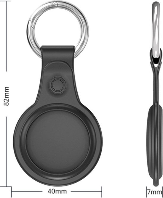 DUX DUCIS sleutelhanger Silicon 4 Pack siliconen hoesje voor AirTag - multi colour