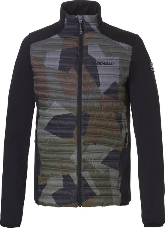 Rehall - HANK-R - Hommes - Downlook Jacket - L - Vert olive