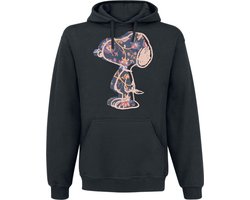 Peanuts Golden Snoopy Dames Trui met capuchon - zwart - S